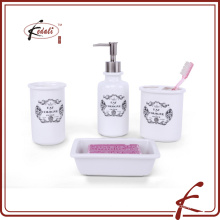 Nouveaux produits chauds pour l&#39;accessoire de salle de bains en céramique blanche 2015